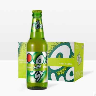 怡乐仙地 柠檬味 啤酒 330ml*24瓶