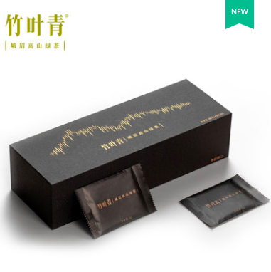 竹叶青茶叶峨眉高山绿茶礼盒送礼特级(静心)80g