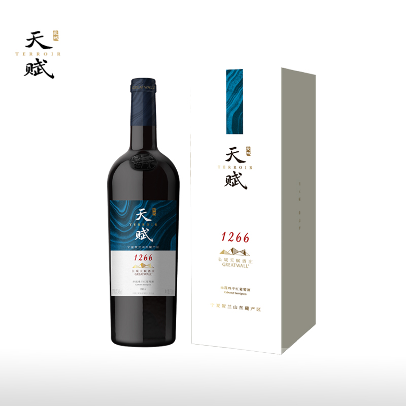 长城天赋酒庄1266赤霞珠干红葡萄酒